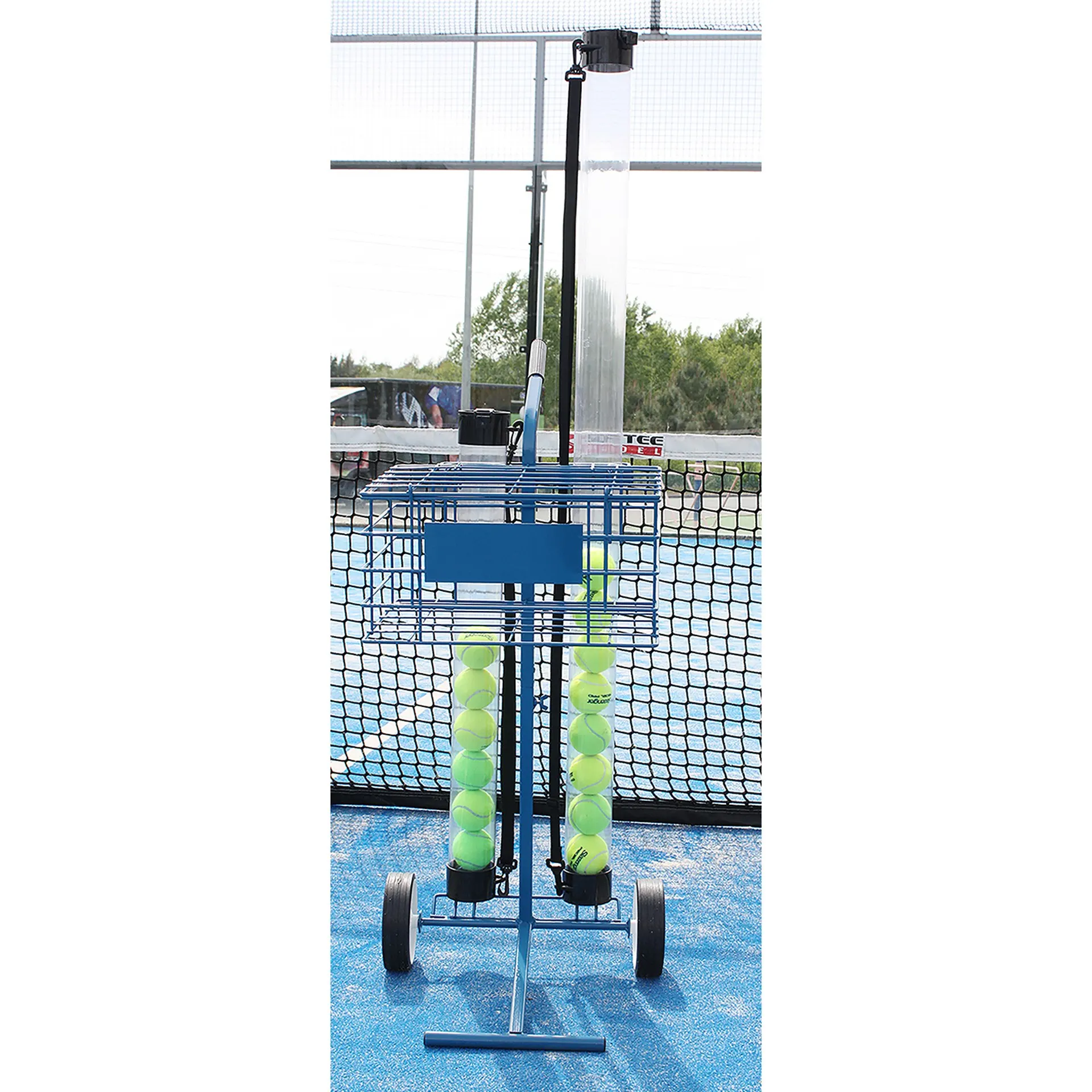 CARRO PORTAPELOTAS TENIS / PÁDEL 80 PELOTAS SOFTEE